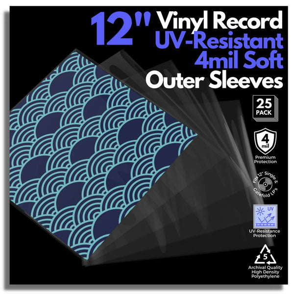 UV-Resistant 4 mil (.004 inch) Soft Outer Sleeves