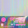 Holographic Vinyl Record Outer Sleeves - Aurora