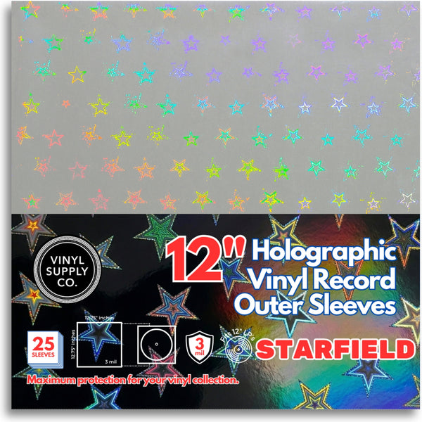 Holographic Outer Sleeves - Starfield