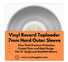 Vinyl Record Toploader 7mm Hard Outer Sleeves